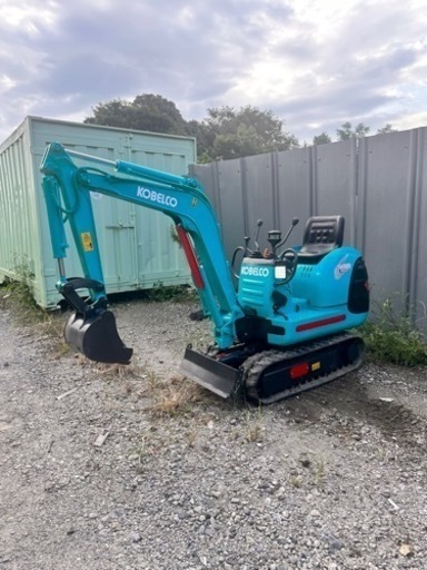 KOBELKOコベルコ　ミニユンボ　SK007-3 719hr 倍速付　可変脚　クローラ伸縮可能　LED完備　再塗装　整備済　下取可能