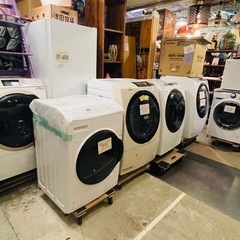 ⭕️運搬無料サービスあり⭕️　ドラム洗濯機取扱店　ドラム式洗濯乾燥機　ドラム式洗濯機　乾燥機能付き　シャープ　日立　パナソニック　東芝　SHARP HITACHI PANASONIC TOSHIBA - 品川区