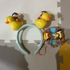 ディズニー 手持ちバルーン 限定カチューシャの画像