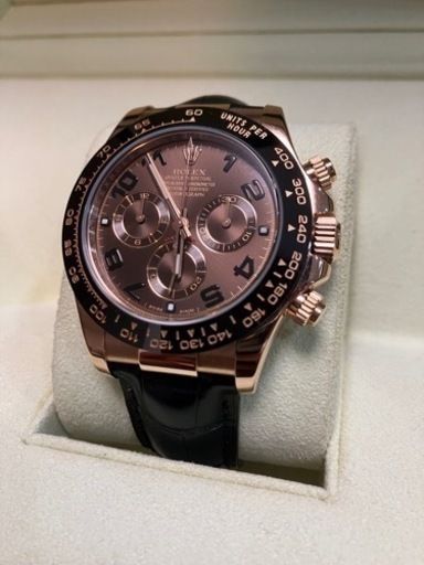 ROLEX 116515LN デイトナ チョコ アラビア 付属品完備