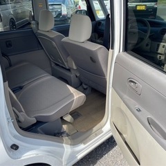 ブラックの方も分割可能な自社ローンの車屋です！車検6年6月　タント　平成21年式　走行12万キロ　ナビ　Bluetooth  テレビ　左側電動スライドドア　スマートキーの画像