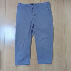 【Ikka七分ズボンL＆アメリカンイーグルポロシャツＳ】