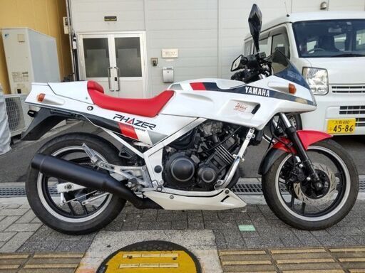 ＦＺ２５０フェーザー初期型　純正エンジンガード・アンダーカウル・シングルシートカウル付き