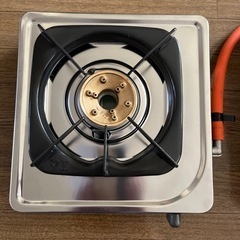 新品一口ガスコンロの画像