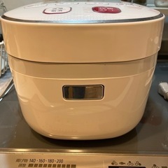 『無料』2015年製　SHARP 炊飯器 3合炊きの画像