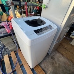 洗濯機 日立全自動 5kg 美品