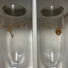 再値下げ　ベネディーレ　ペアシャンパングラス　東洋佐々木グラスの画像