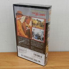 新品 VHS アラモ THE ALAMO ジョン・ウェイン 西部劇 札幌 西区 西野の画像