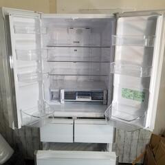 極上品】日立 冷凍冷蔵庫 430L 6ドア 2017年製 R-XG4300G(XW