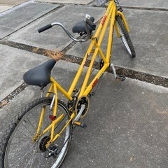 タンデム自転車 2人乗り自転車