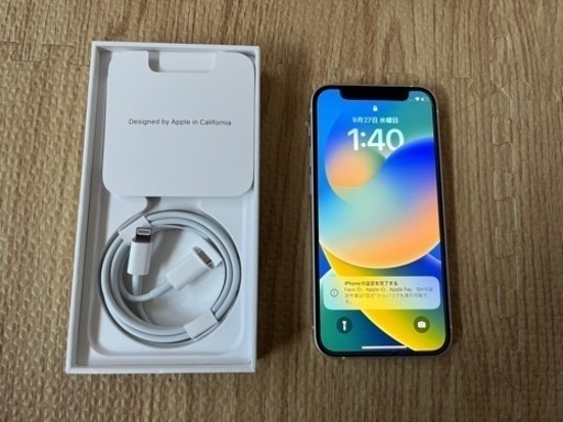【美品】iPhone12mini ホワイト 256GB SIMフリー 箱あり