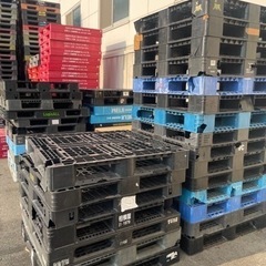パレット　プラパレ　プラスチックパレット　大きさいろいろの画像