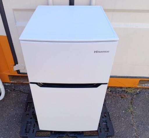 ■取引決定済■2021年製■Hisense ハイセンス 2ド冷蔵庫  ホワイト HR-B95A 耐熱天板