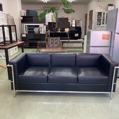 お取引中】コルビジェ リプロダクト ニトリ 3人掛け用 合皮デザイン