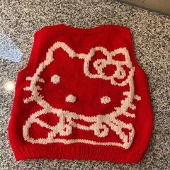 【HELLO KITTY】ハローキティ ベスト 100サイズ