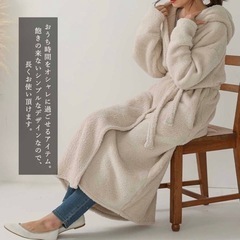 【あったか着る毛布】定価約5,000円 もこもこルームウェアの画像