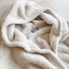 【あったか着る毛布】定価約5,000円 もこもこルームウェアの画像