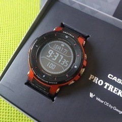 【一時値下げ】（中古美品）CASIO PROTREK WSD-F30-BU 美品】カシオ プロトレックスマート WSD-F30 BU