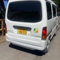 サンバーバン　4WD AT エアコンつきの画像