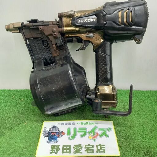 ハイコーキ HiKOKI 型番不明(NV90HR2？) 高圧釘打機【野田愛宕店】【店頭取引限定】【ジャンク】管理番号：ITEH4KJHRJ6E