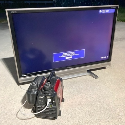 ☆★ホンダ エンジン式発電機 オプションの外部タンク付き★☆