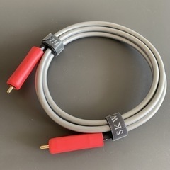 ✨未使用品✨SKW高音質RCA(オス)RCA(オス)同軸ケーブル 1.5mの画像