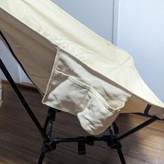 美品　キャンプチェア　　ムーンレンスの画像