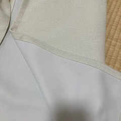 ※やりとり中【無料】無印良品　ポリエステル二重織ノンプリーツカー...