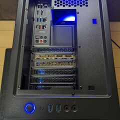 5800X3D＆6700XT　特殊な構成でエアフロ―に優れたゲーミングPCの画像