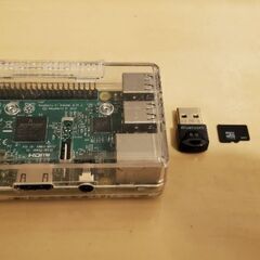 ラズベリーパイ3 Model B v1.2 + 8GB メモリカード + Bluetooth USBの画像