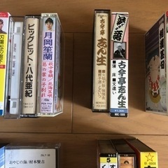 カセットテープ　演歌　落語　カラオケ　民謡　昭和当時物の画像