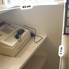 店舗カウンター無料の画像