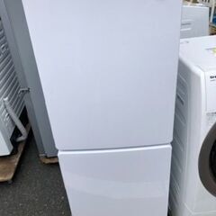 福岡市内配送無料❗️ ハイアール Haier JR-NF148A W [ファン式 冷蔵冷凍庫 148L 右開き 2ドア ホワイト]