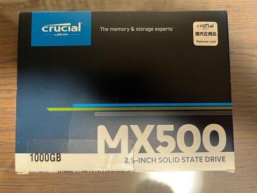 未使用品　CRUCIAL　MX500　1000GB　SSD　国内正規品