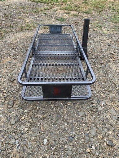 折り畳み　ヒッチキャリア　カーゴ　バスケットカーゴ