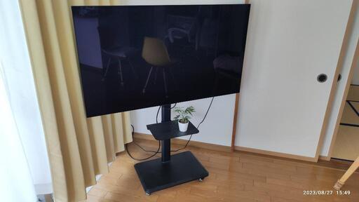 55インチ、有機ELテレビ+テレビスタンド
