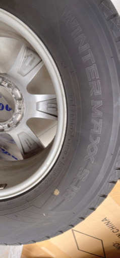 ランクルプラド用　スタッドレスタイヤ ホイール付き　4本セット DUNLOP ダンロップ WINTER MAXX ウィンターマックス 