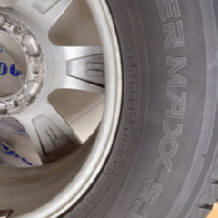 ランクルプラド用　スタッドレスタイヤ ホイール付き　4本セット DUNLOP ダンロップ WINTER MAXX ウィンターマックス SJ8  265/65R17 112Qの画像