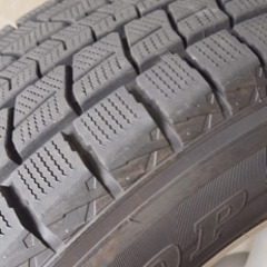 ランクルプラド用　スタッドレスタイヤ ホイール付き　4本セット DUNLOP ダンロップ WINTER MAXX ウィンターマックス SJ8  265/65R17 112Qの画像