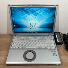 SIM搭載・限定価額＞　0516 軽量 Panasonic レッツノート CF-SZ6 8GB / SSD 256 /i5 office Win11