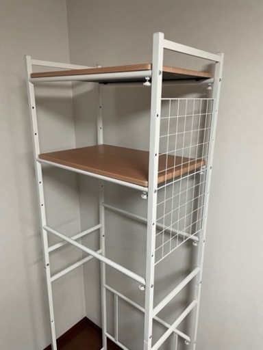ランドリーラック 美品 幅調整可能