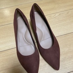 ユニクロパンプス　サイズ24.5 ヒール5cm