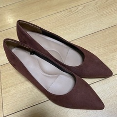 ユニクロパンプス　サイズ24.5 ヒール5cmの画像