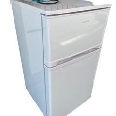 2020年製　IRIS AF81-W アイリスオーヤマ2ドア冷蔵庫