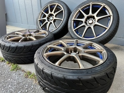 weds18インチタイヤ付き