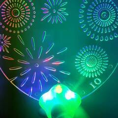 緊急告知！花火うちわ無料配布　7個あります。7人の方に差し上げま...