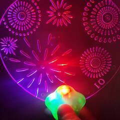 緊急告知！花火うちわ無料配布　7個あります。7人の方に差し上げます。最後まで本文お読み下さいの画像