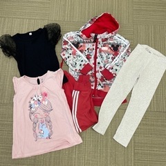 子供服セット(adidas、GAP、UNIQLOなど)100〜110㎝