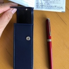 新品未使用　万年筆ウォーターマン　筆箱付