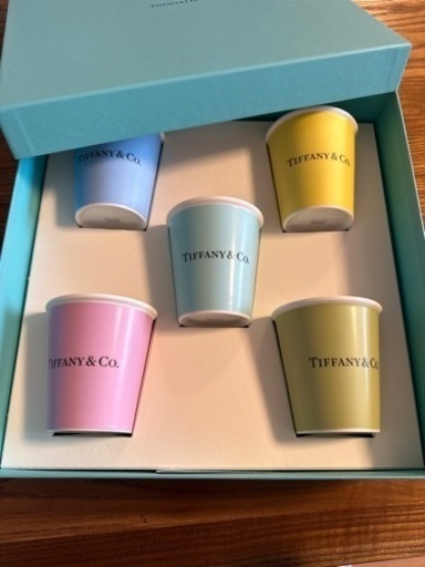 【新品未使用】Tiffany ティファニー カップ セット